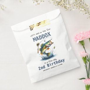 O-Fish-Ally Two Fishing 2nd Birthday Favour Bags