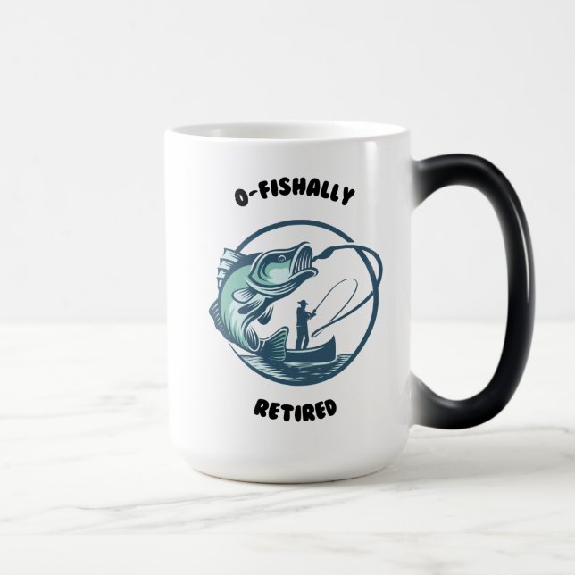 O-FISHALLY Retired Coffee Mug Gift (Right)