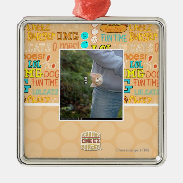 O hai metal tree decoration (Front)
