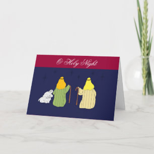 O Holy Night - Christmas Holiday Card