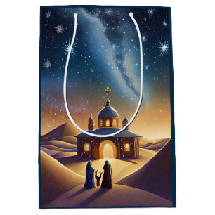 O Holy Night Christmas Medium Gift Bag
