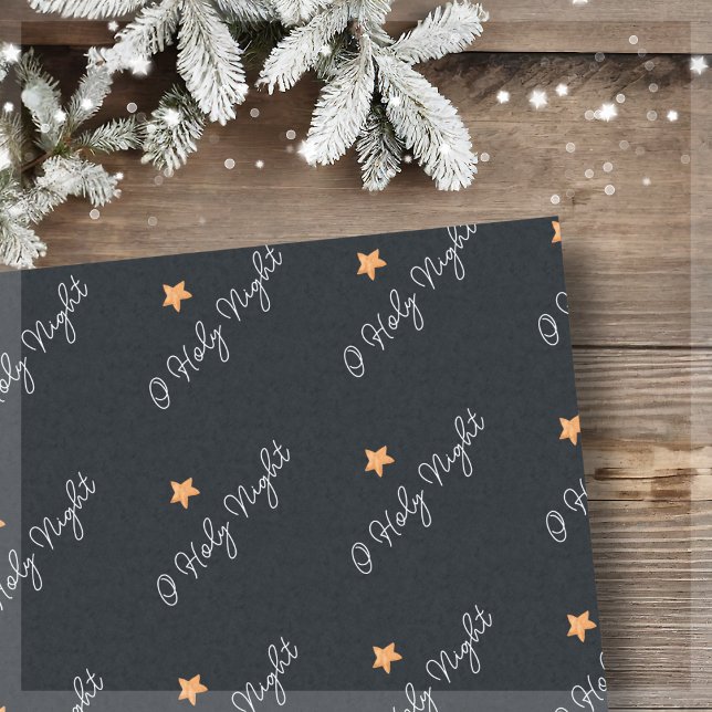 O Holy Night Christmas Star  Tissue Paper (Creator Uploaded)