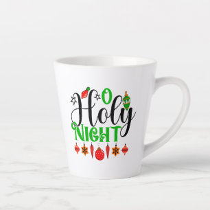 O Holy Night  Latte Mug