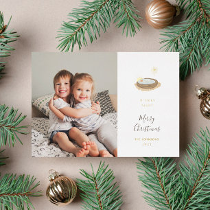 O' Holy Night Modern Nativity and Photo Christmas
