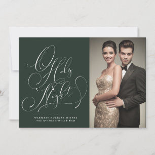 O Holy Night Photo Holiday Card