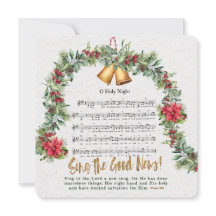 O HOLY NIGHT Religious Christmas Nativity Hymn