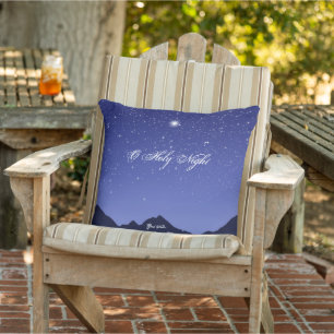 O Holy Night Throw Pillow