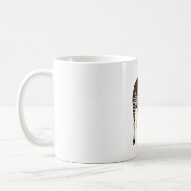 O is for Okapi Keeper Coffee Mug (Left)