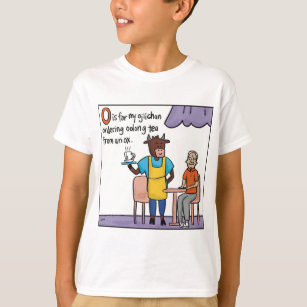 O is for Oolong Tea Kids T-shirt