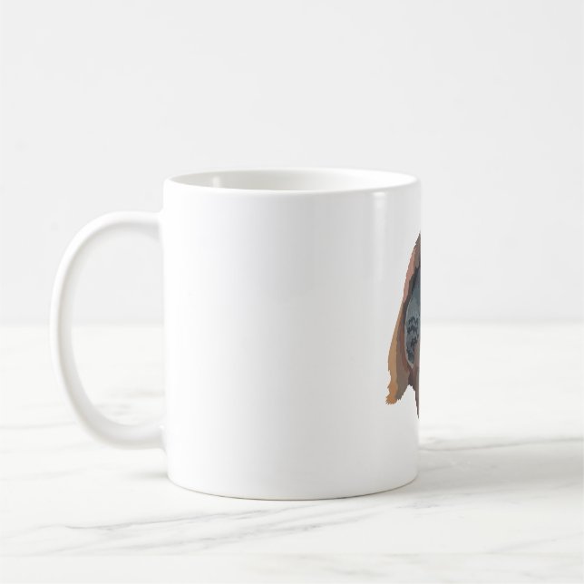 O is for Orangutan Coffee Mug (Left)
