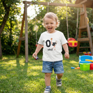 O is for Ostrich: Adorable Alphabet Learning Toddler T-Shirt
