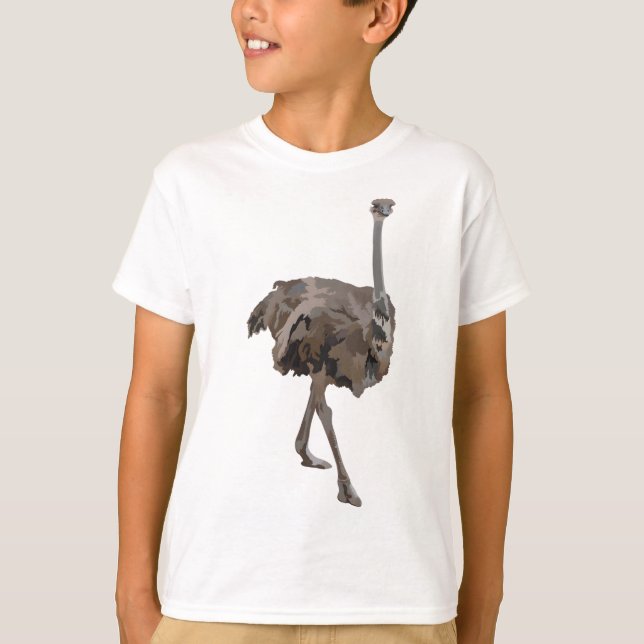 O is for Ostrich T-Shirt (Front)
