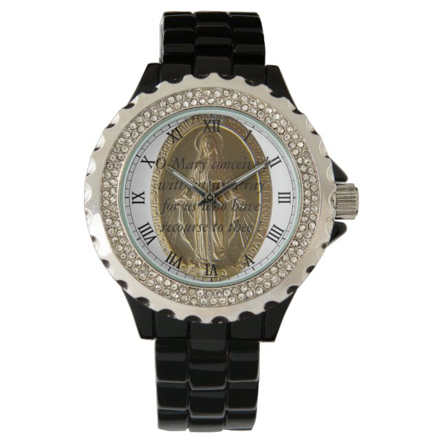 O Mary conceived without sin... Watch (Front)