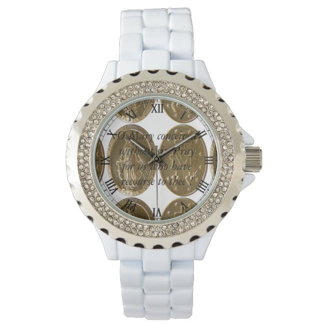 O Mary conceived without sin... Watch (Front)