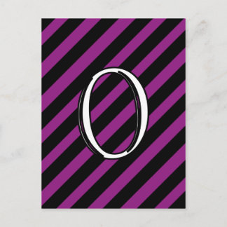 O Monogram Postcard