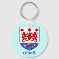 O' Neill Family Shield Keychain