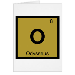 O - Odysseus Chemistry Periodic Table Symbol Greek