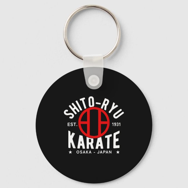 O Ryu Karate Do Martial Arts Japan Tokyo  Key Ring (Front)