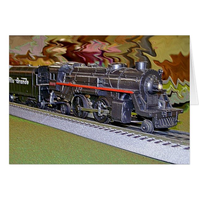 O Scale Model Train (Front Horizontal)