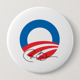 O SIGNATURE.png 10 Cm Round Badge