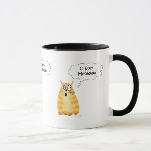 O Sole Meow Mug