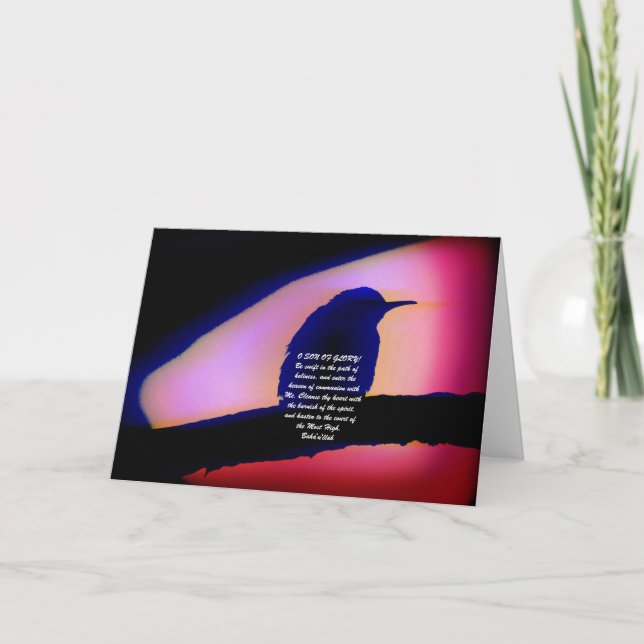 O Son of Glory! Card (Front)