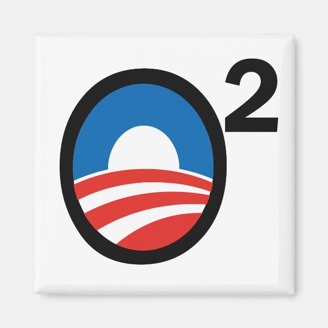 O Squared Obama's Second Term Magnet (Front)