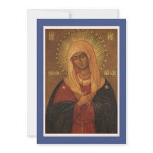 O Theotokos and Virgin Rejoice! prayer cards