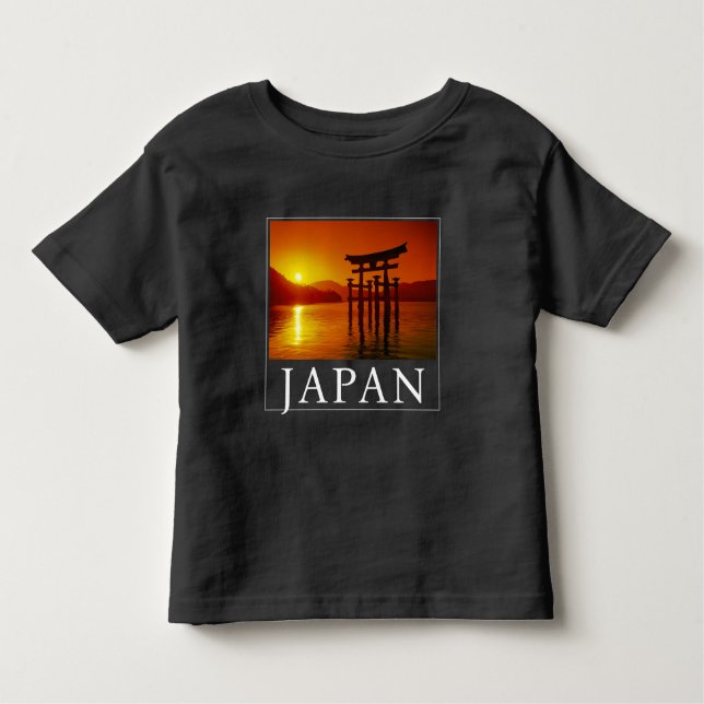 O-Torii Gate, Itsukushima Shrine | Miyajima, Japan Toddler T-Shirt (Front)