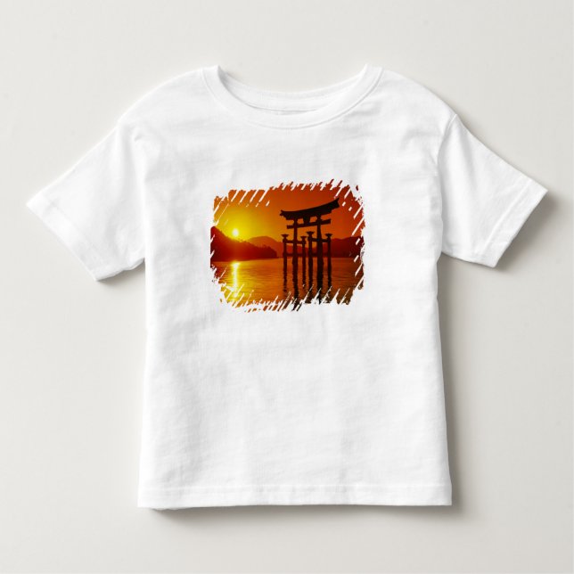 O-Torii Gate, Itsukushima shrine, Miyajima, Toddler T-Shirt (Front)