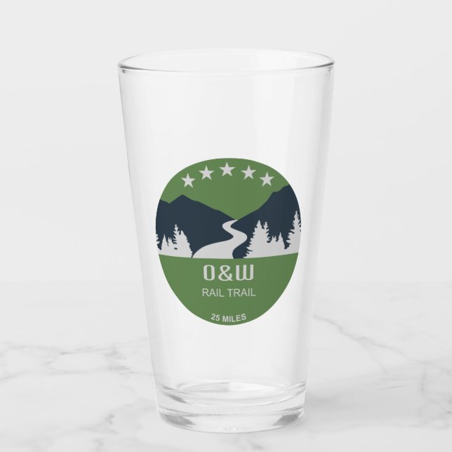 O&W Rail Trail Glass (Front)