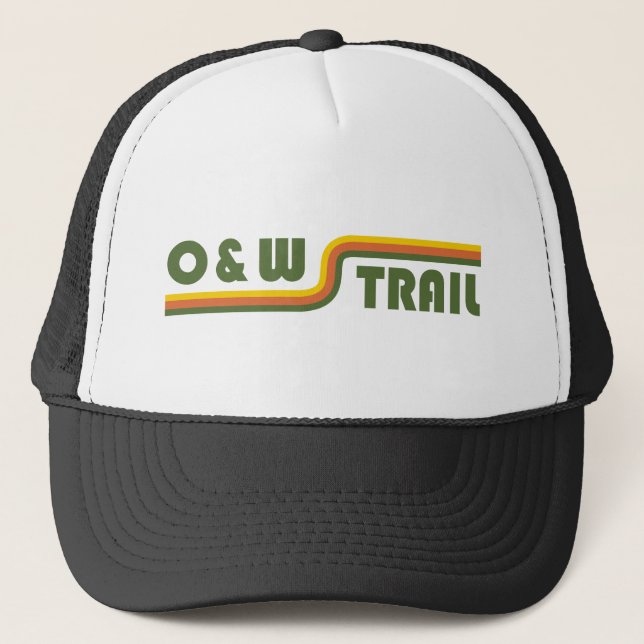 O&W Rail Trail Trucker Hat (Front)