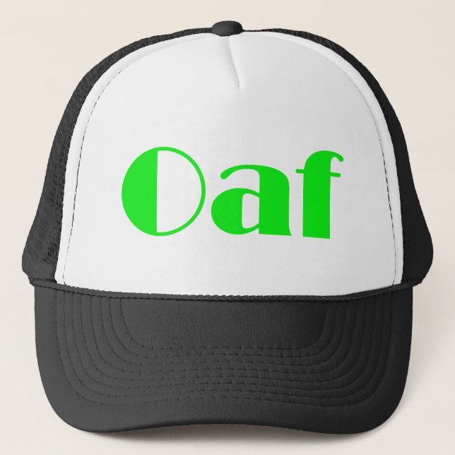 Oaf Trucker Hat (Front)