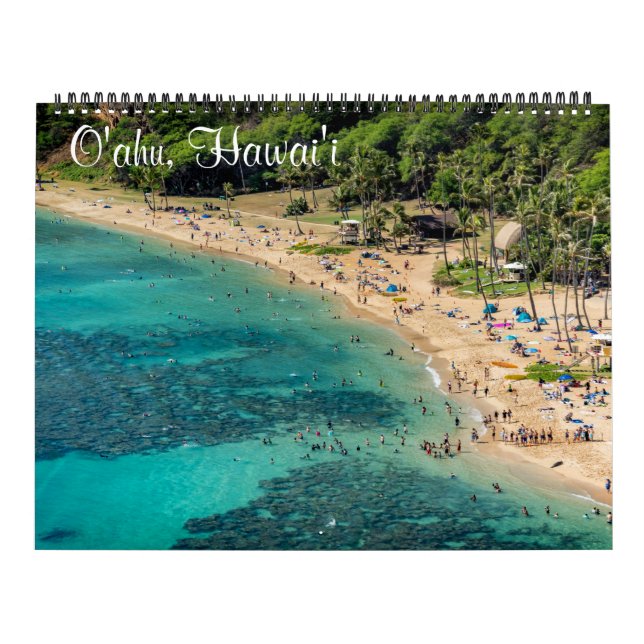 O'ahu, Hawaii Calendar (Cover)