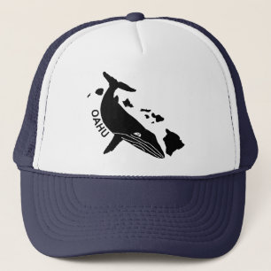 Oahu - Hawaii Islands Humpback Trucker Hat