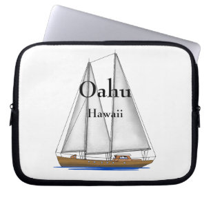 Oahu Hawaii Laptop Sleeve