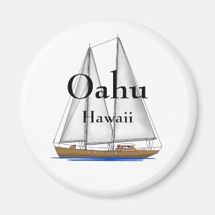 Oahu Hawaii Magnet