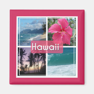 Oahu, Hawaii Seascape Magnet