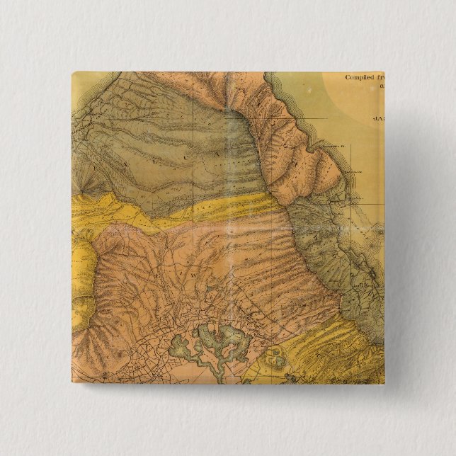 Oahu, Hawaiian Islands 15 Cm Square Badge (Front)