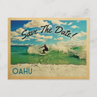 Oahu Save The Date Hawaii Surfing