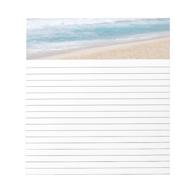 Oahu Surf Lined Note Pad (Front)