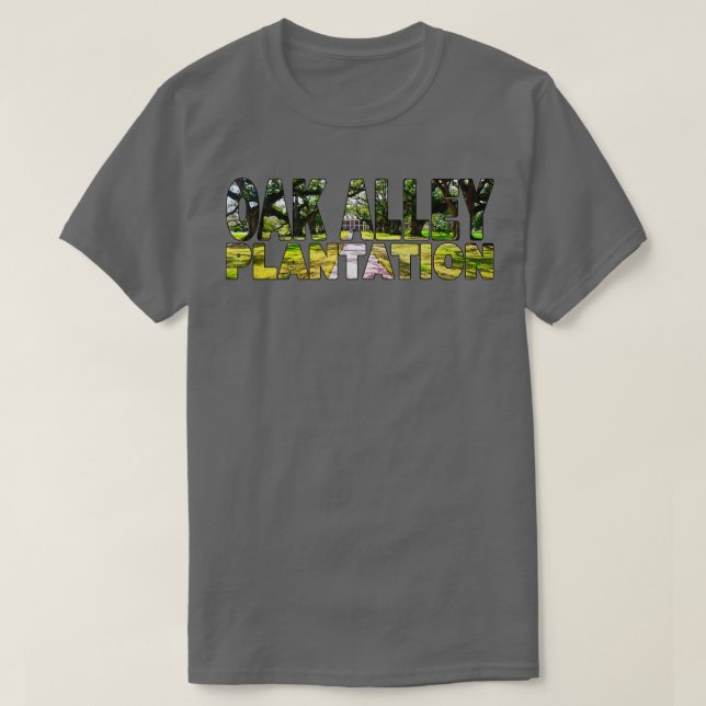 OAK ALLEY Plantation  New Orleans Louisiana USA TS T-Shirt (Design Front)