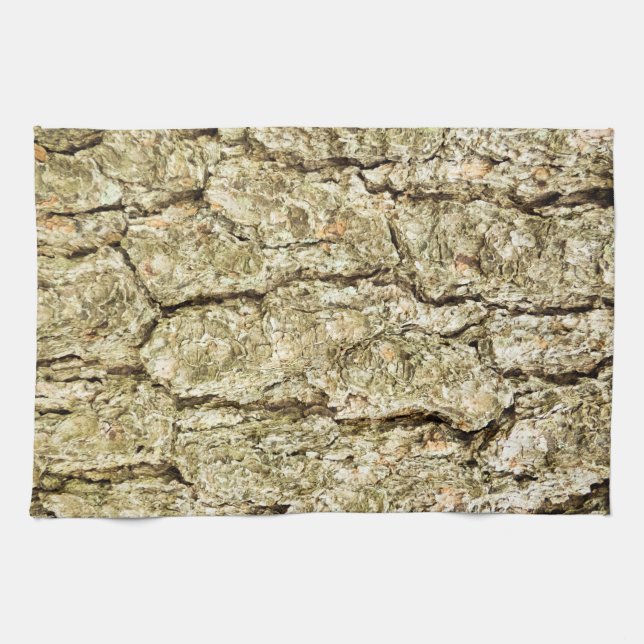Oak Bark Tea Towel (Horizontal)