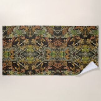 Oak Camo Beach Towel