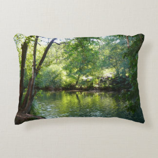 Oak Creek I in Sedona Arizona Nature Photography Decorative Cushion