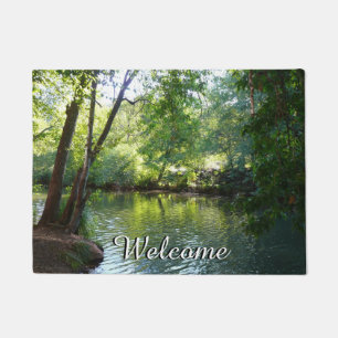 Oak Creek I in Sedona Arizona Nature Photography Doormat