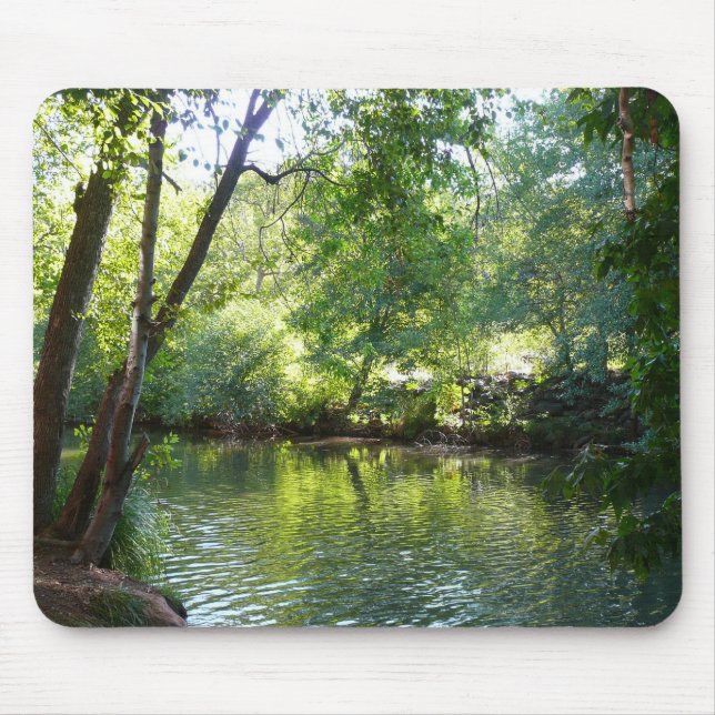 Oak Creek I in Sedona Arizona Nature Photography Mouse Pad (Front)