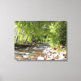 Oak Creek II in Sedona Arizona Nature Photography Canvas Print