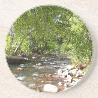 Oak Creek II in Sedona Arizona Nature Photography Coaster