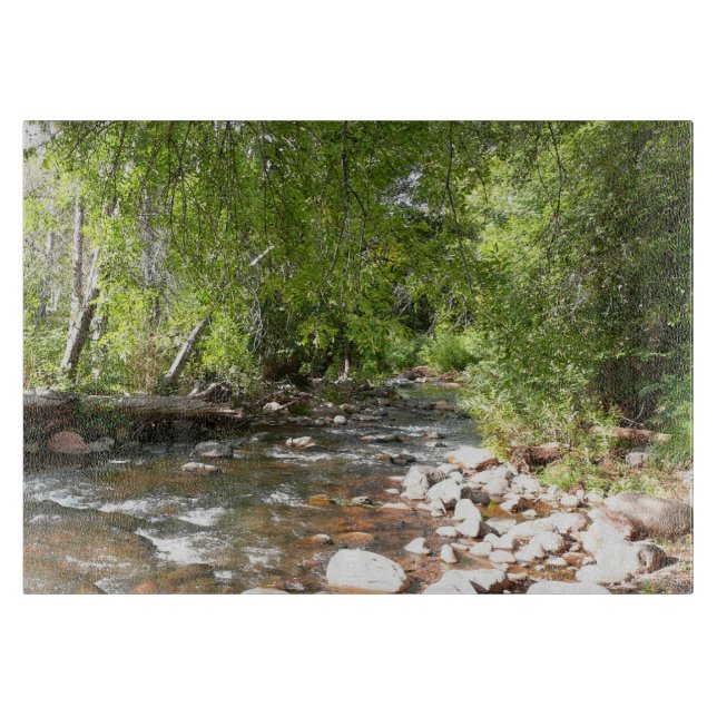 Oak Creek II in Sedona Arizona Nature Photography Cutting Board (Front)